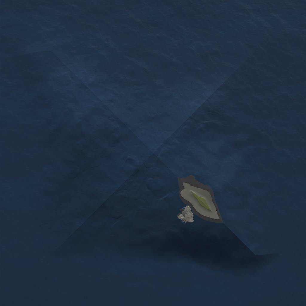 Rust Map: Procedural Map, Size: 1000, Seed: 65030271, 3 Monuments