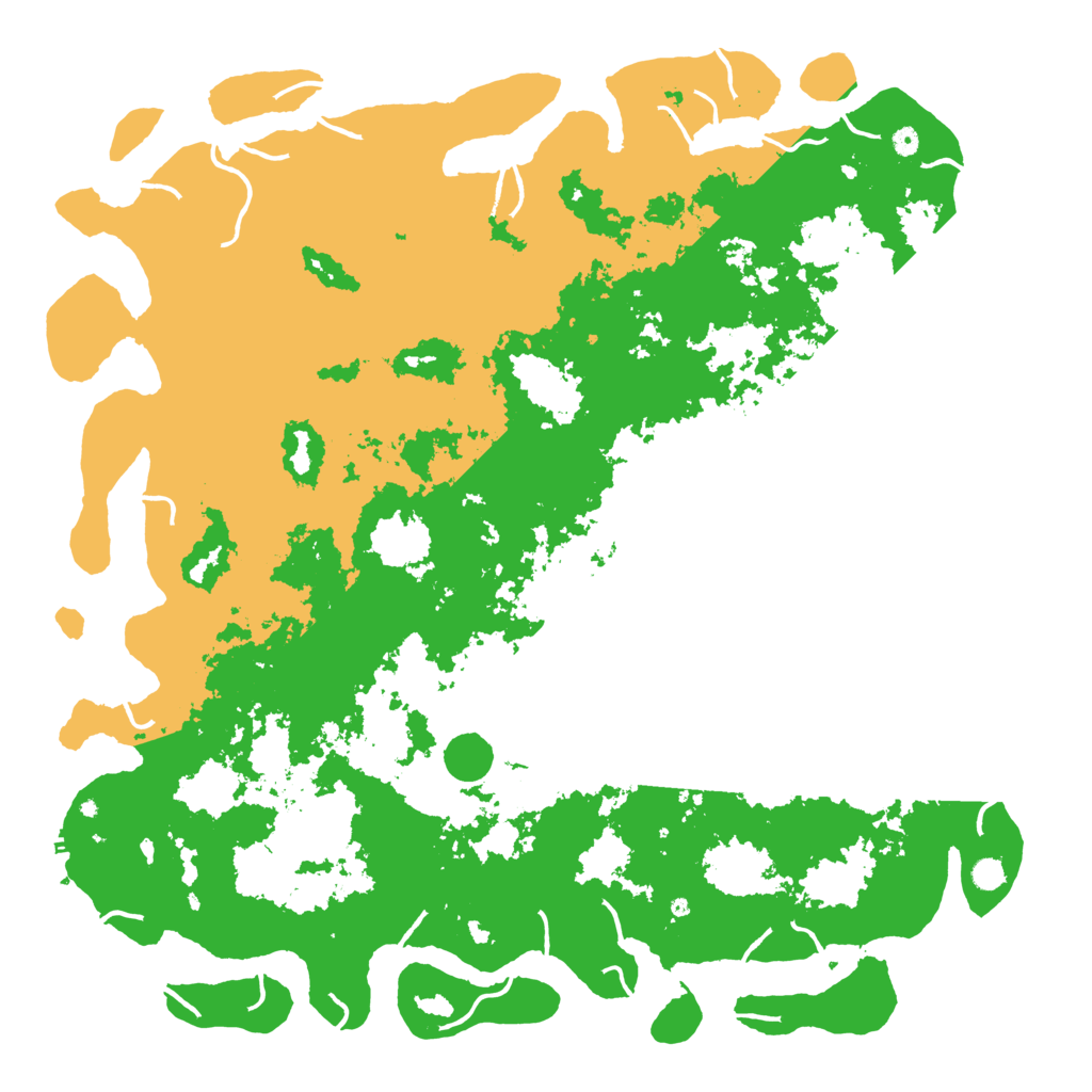 Biome Rust Map: Procedural Map, Size: 6000, Seed: 1373842324