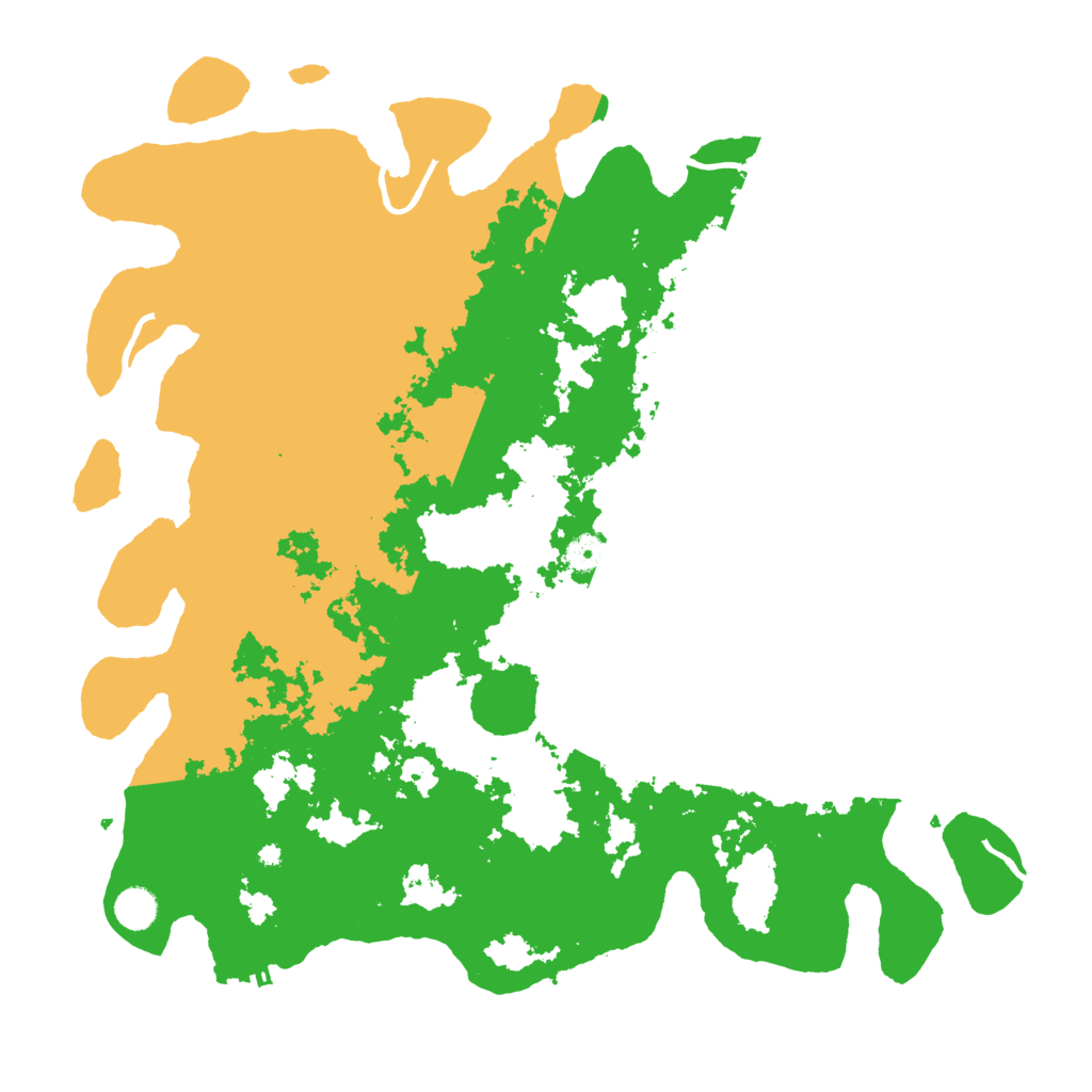 Biome Rust Map: Procedural Map, Size: 4500, Seed: 51262512