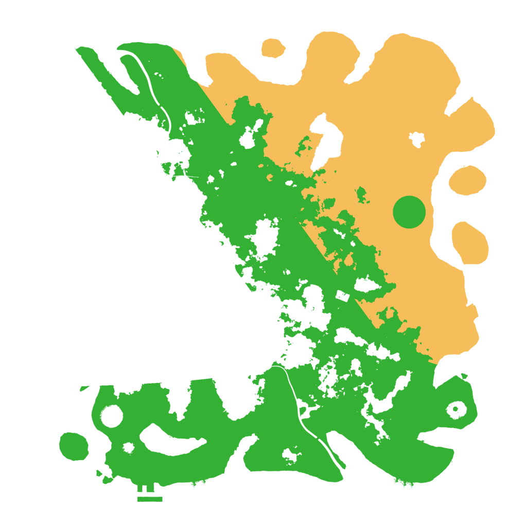 Biome Rust Map: Procedural Map, Size: 4250, Seed: 1521300627