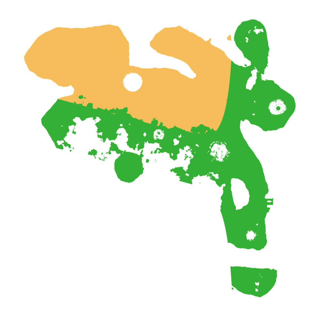 Biome Rust Map: Procedural Map, Size: 3000, Seed: 9822