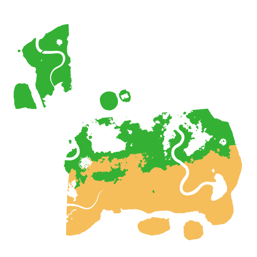 Biome Rust Map: Procedural Map, Size: 3850, Seed: 7136252