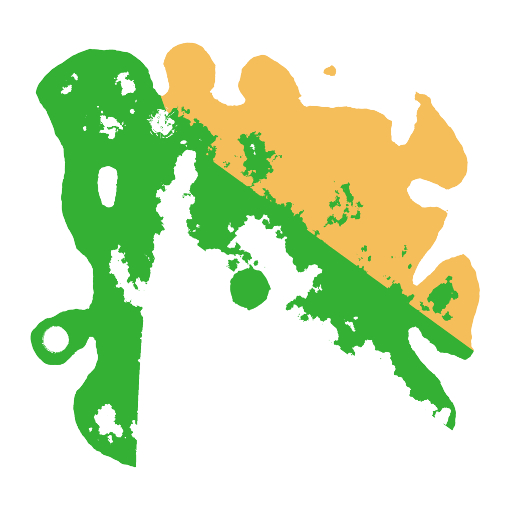 Biome Rust Map: Barren, Size: 3500, Seed: 781880951