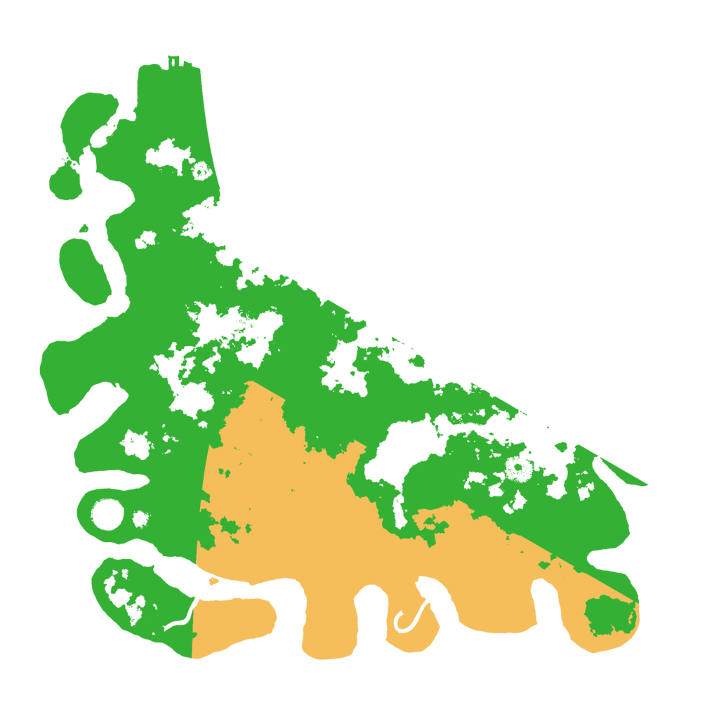 Biome Rust Map: Procedural Map, Size: 4000, Seed: 1876270110