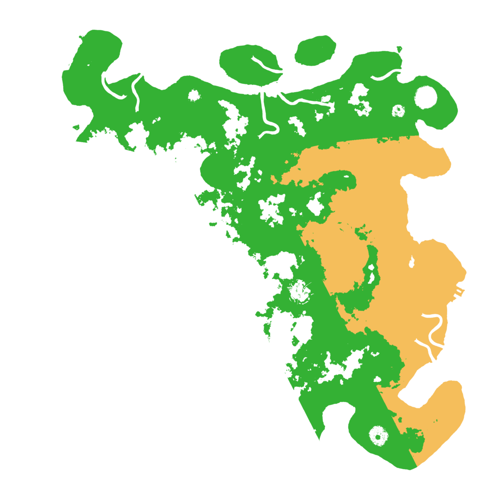 Biome Rust Map: Procedural Map, Size: 4000, Seed: 845501870