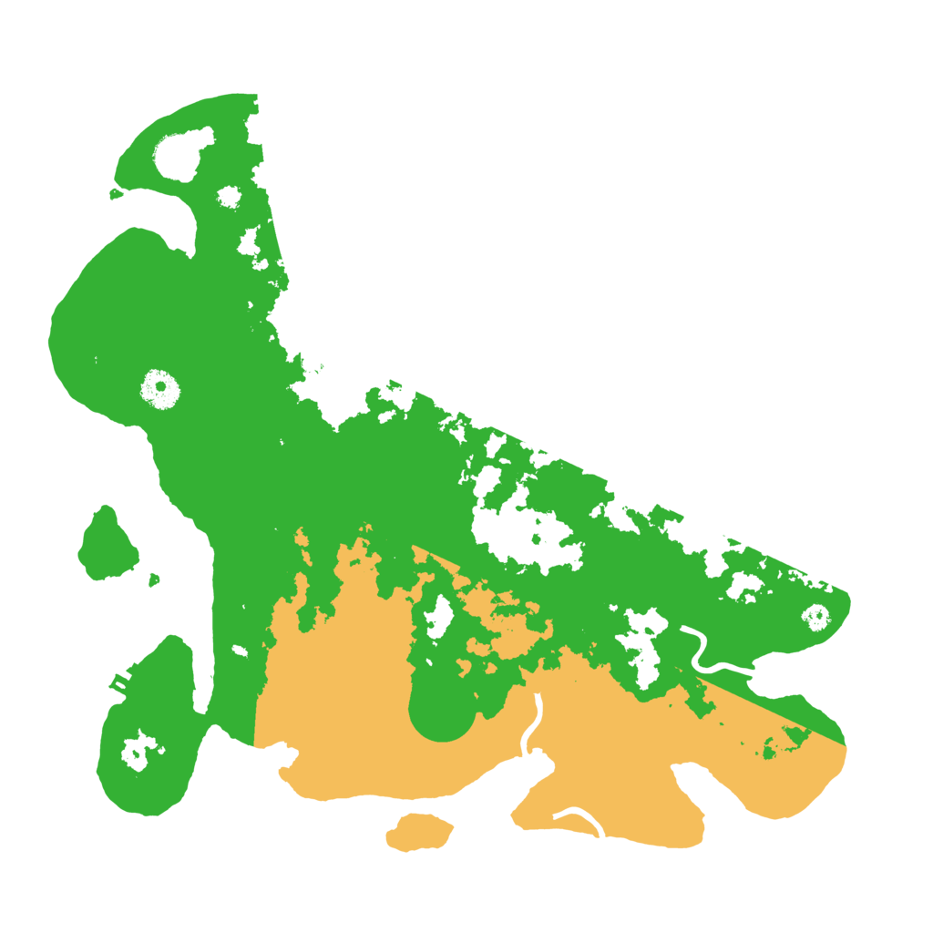 Biome Rust Map: Procedural Map, Size: 3650, Seed: 1370590721