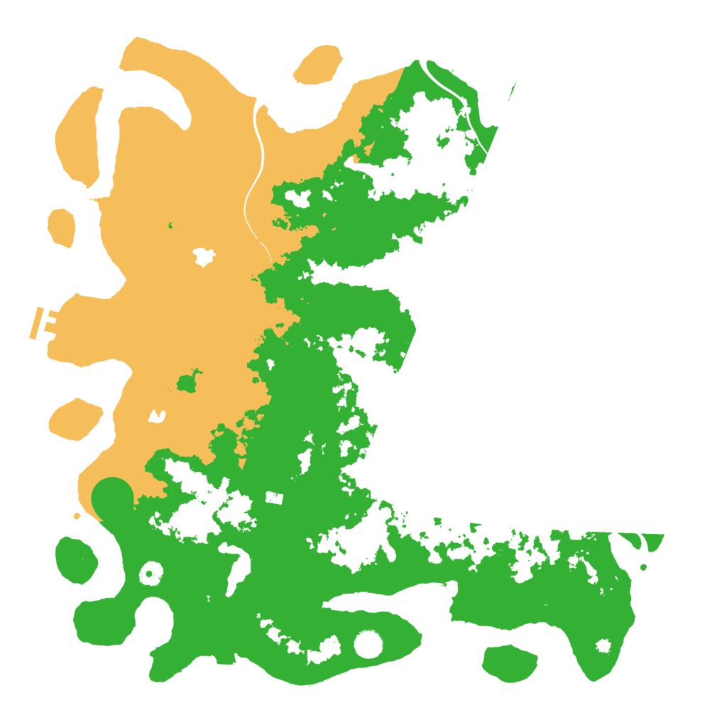 Biome Rust Map: Procedural Map, Size: 4500, Seed: 967020854