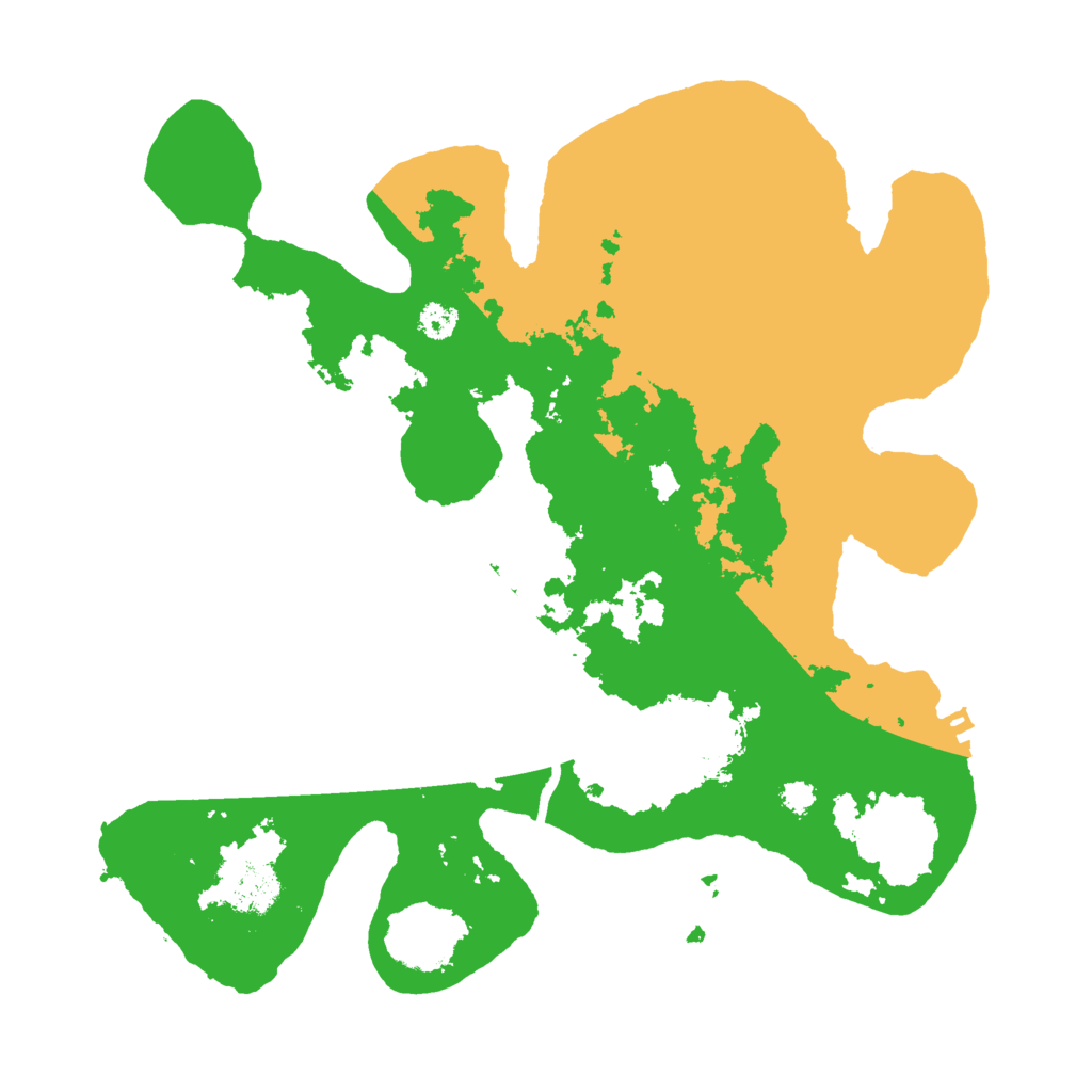 Biome Rust Map: Procedural Map, Size: 3000, Seed: 19972