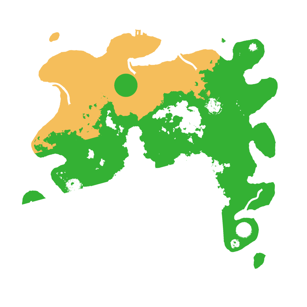 Biome Rust Map: Procedural Map, Size: 3500, Seed: 902040314