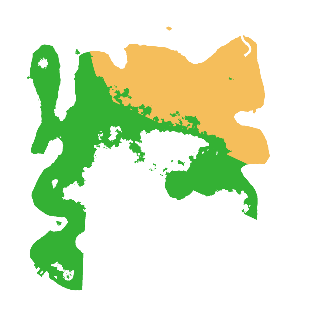 Biome Rust Map: Procedural Map, Size: 3000, Seed: 624937721