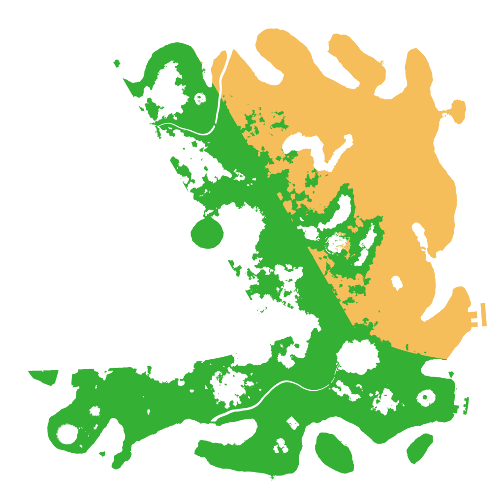 Biome Rust Map: Procedural Map, Size: 4400, Seed: 180520231