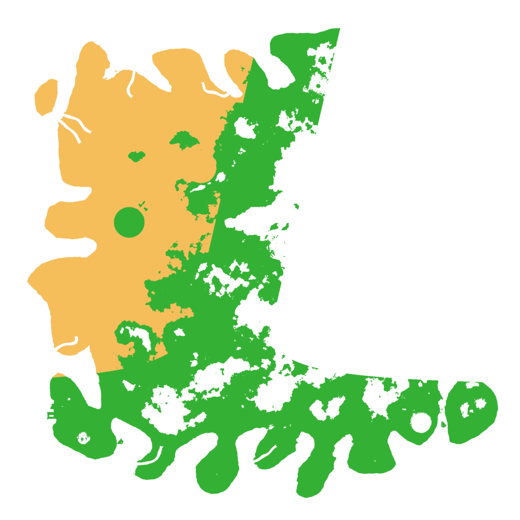 Biome Rust Map: Procedural Map, Size: 4500, Seed: 128227744