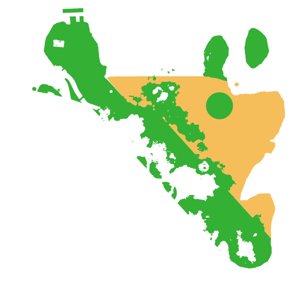 Biome Rust Map: Procedural Map, Size: 3000, Seed: 315077302