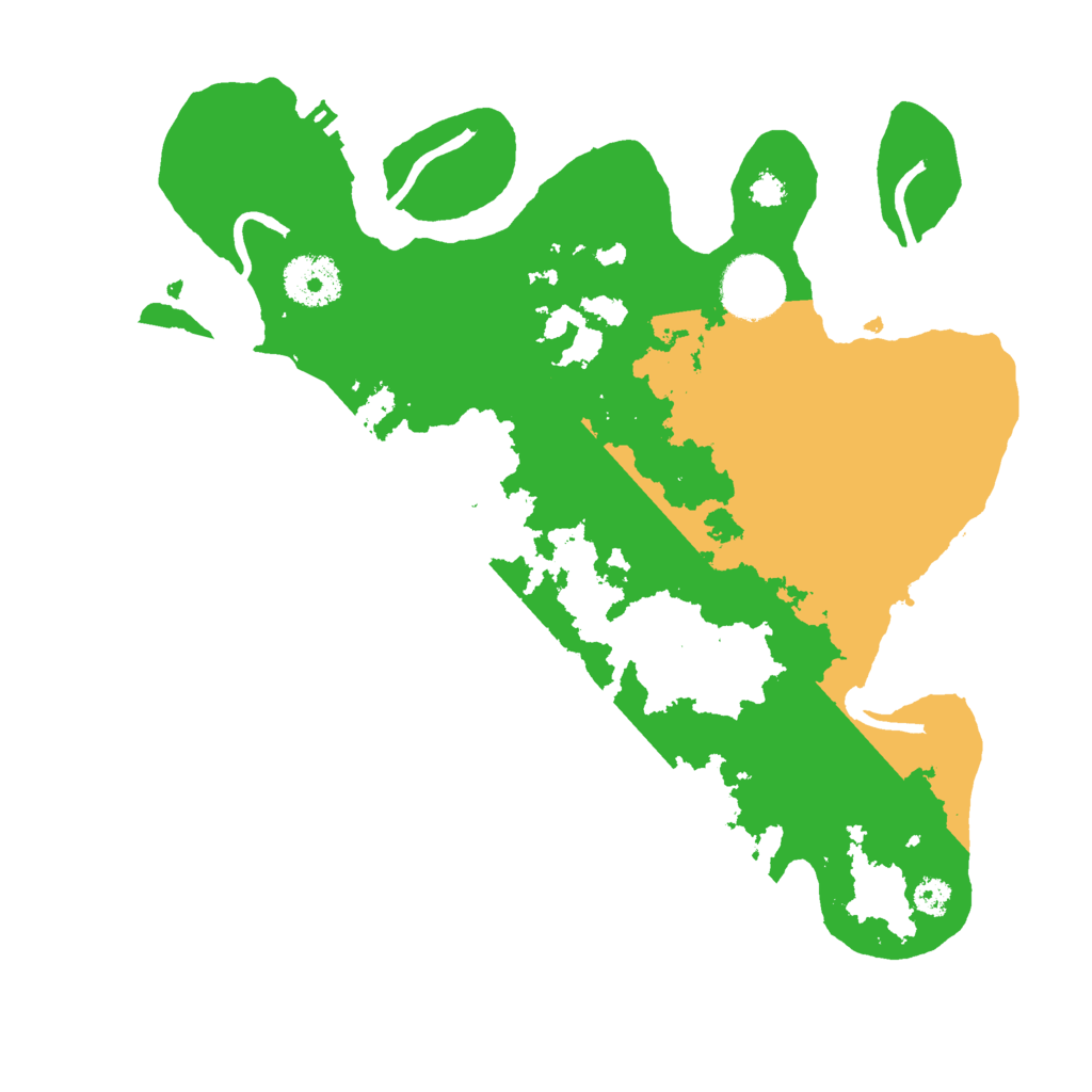 Biome Rust Map: Procedural Map, Size: 3000, Seed: 315077302