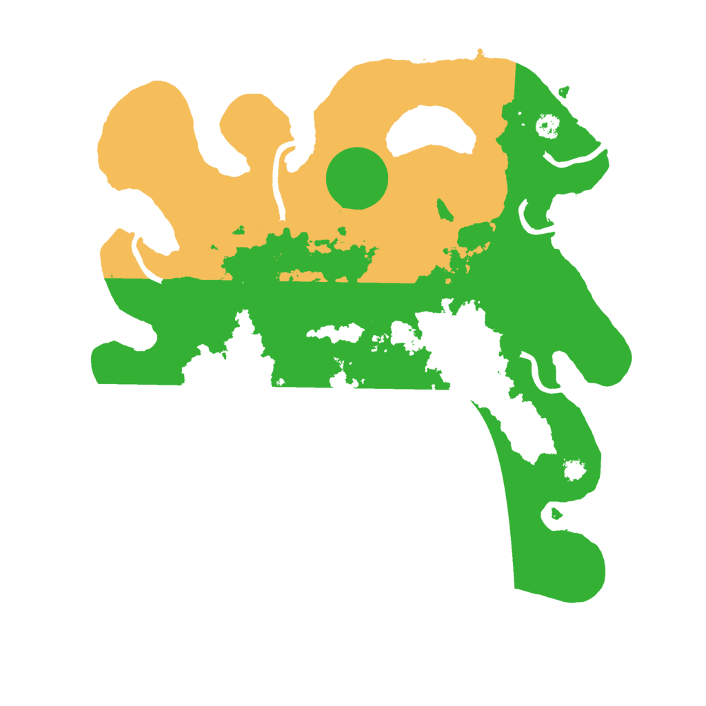 Biome Rust Map: Procedural Map, Size: 3000, Seed: 10631