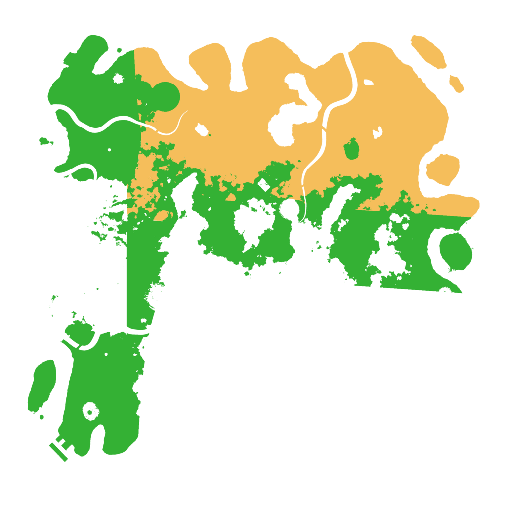 Biome Rust Map: Procedural Map, Size: 4500, Seed: 29762711