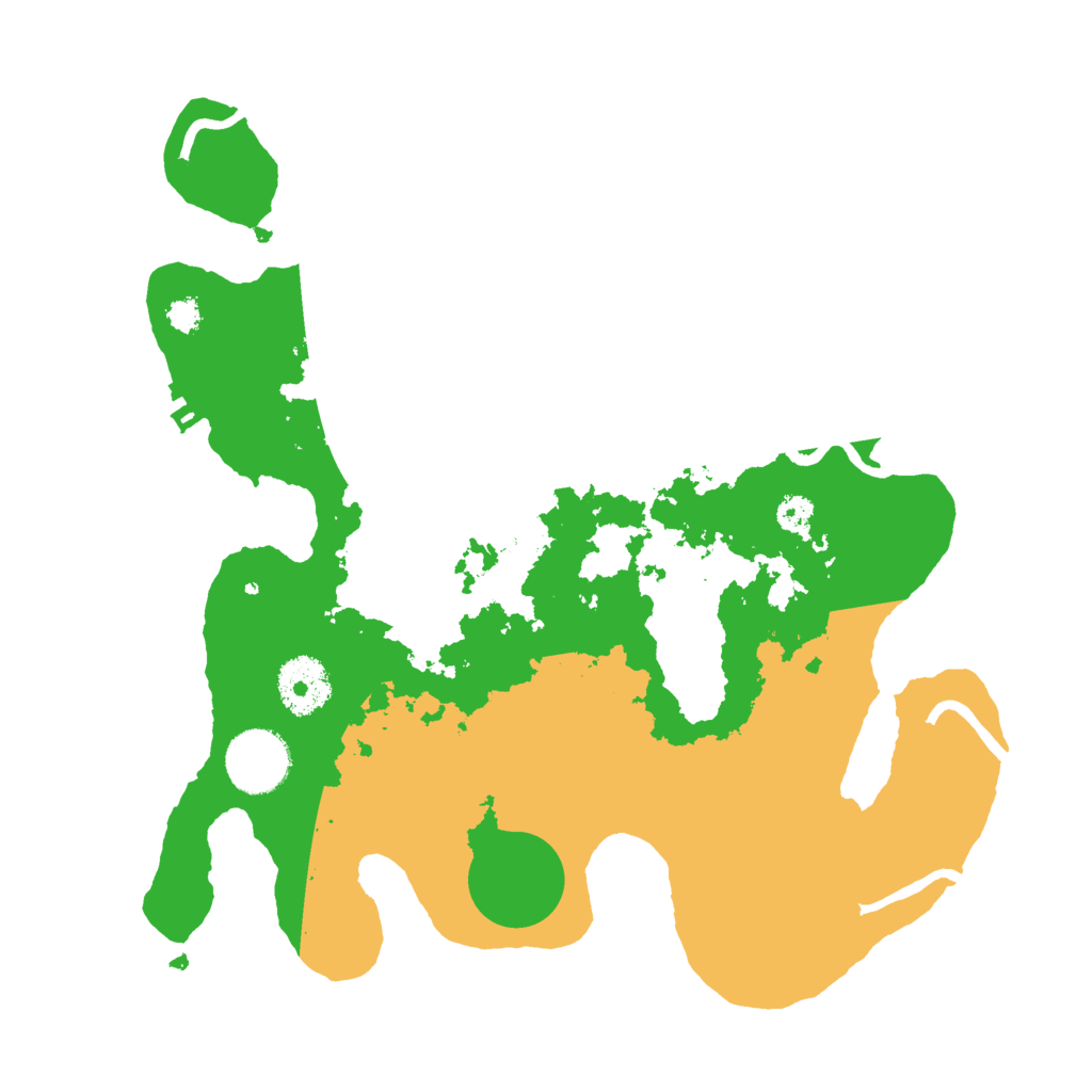 Biome Rust Map: Procedural Map, Size: 3000, Seed: 1324566