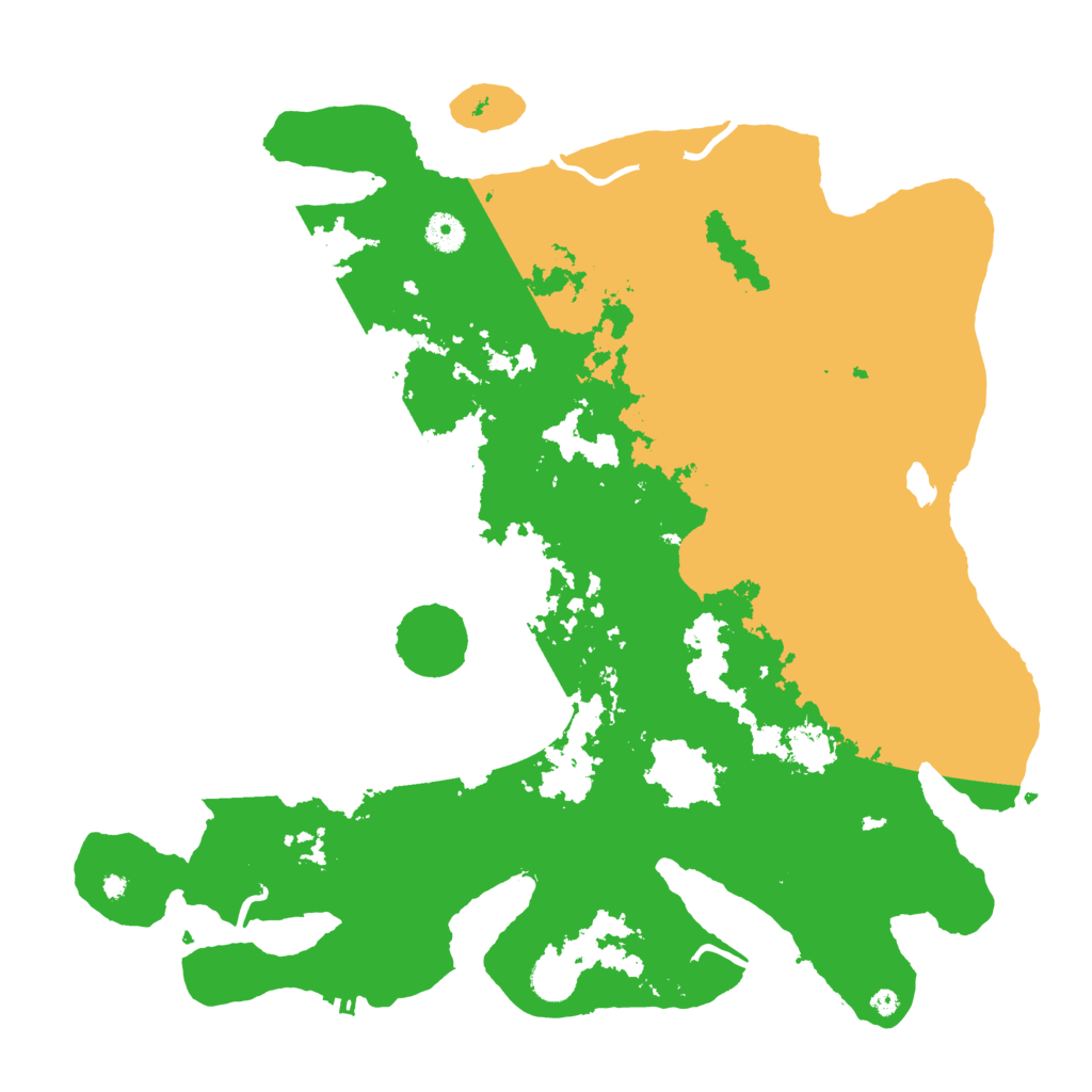 Biome Rust Map: Procedural Map, Size: 4250, Seed: 735447740