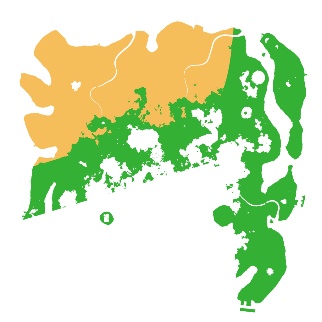 Biome Rust Map: Procedural Map, Size: 4250, Seed: 1995800434