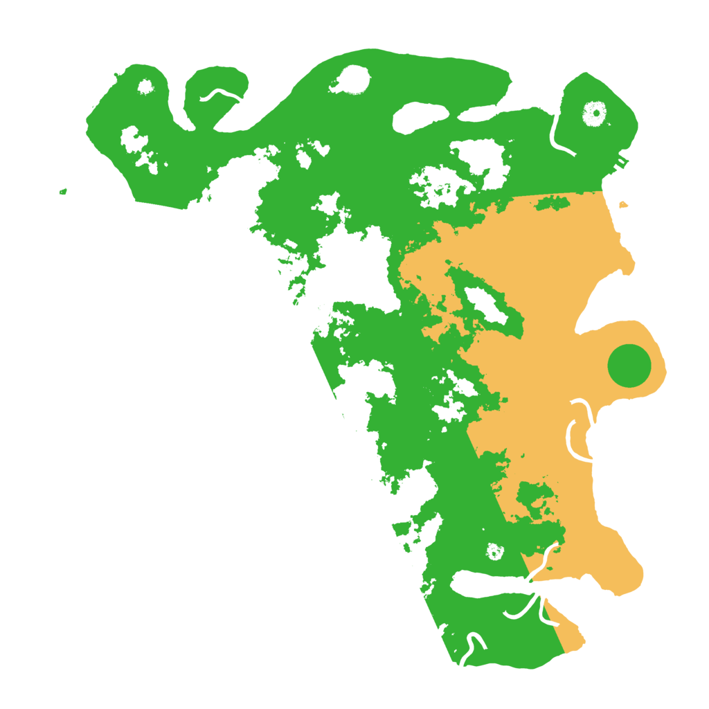 Biome Rust Map: Procedural Map, Size: 4300, Seed: 1572