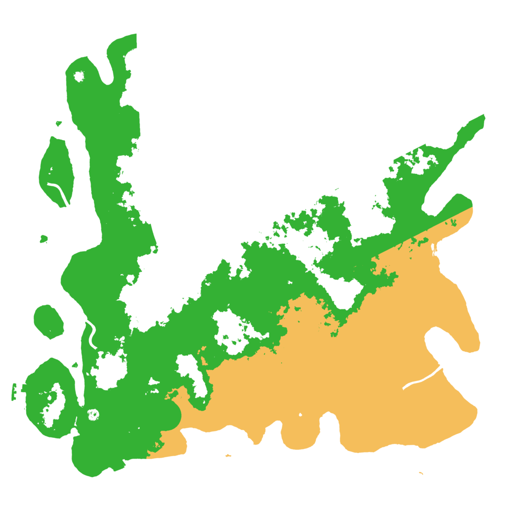 Biome Rust Map: Procedural Map, Size: 4500, Seed: 6627