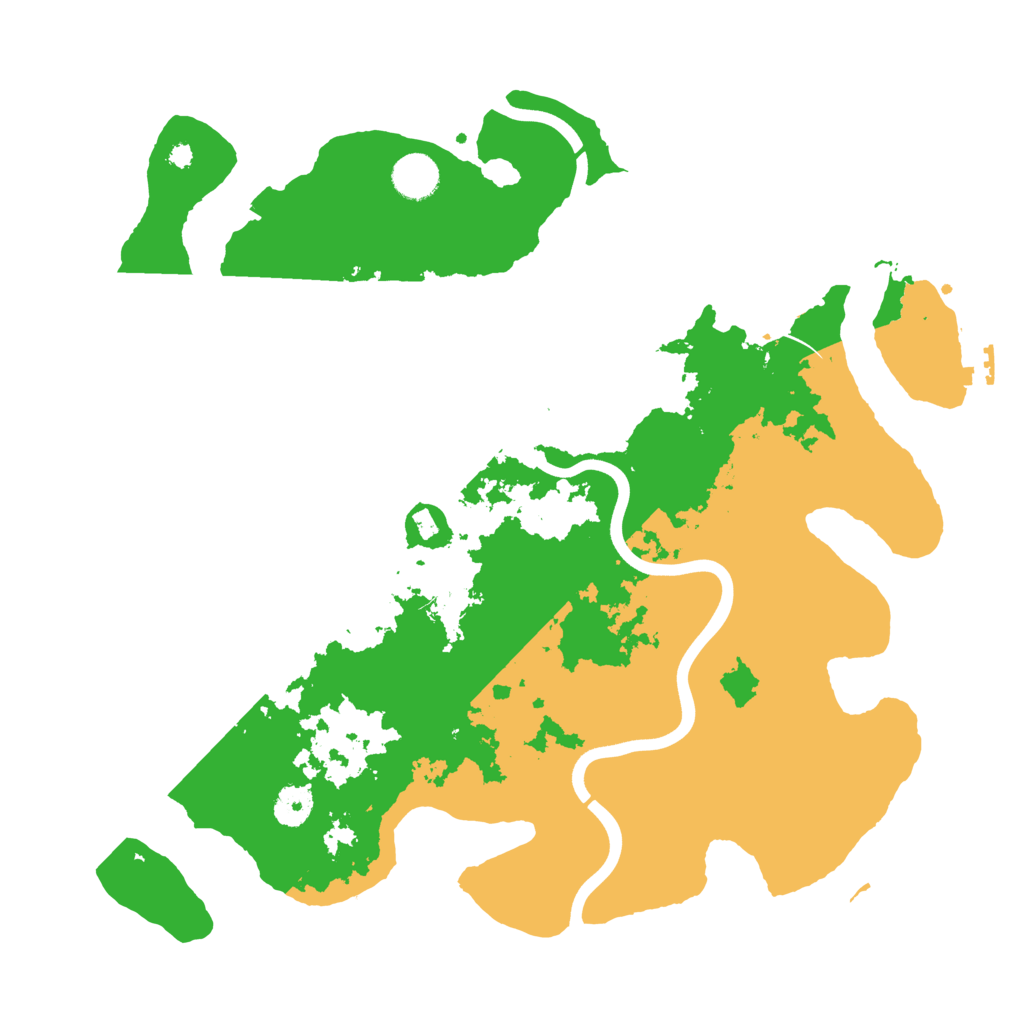 Biome Rust Map: Procedural Map, Size: 3900, Seed: 12012
