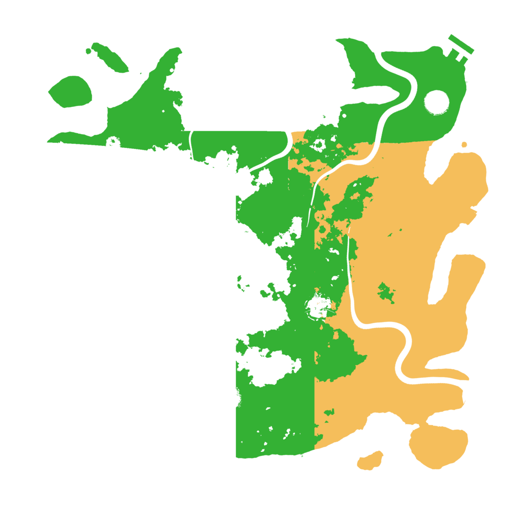 Biome Rust Map: Procedural Map, Size: 3750, Seed: 23806599