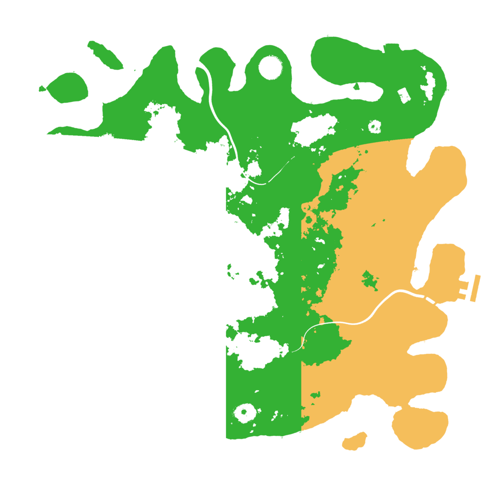 Biome Rust Map: Procedural Map, Size: 3750, Seed: 23806599