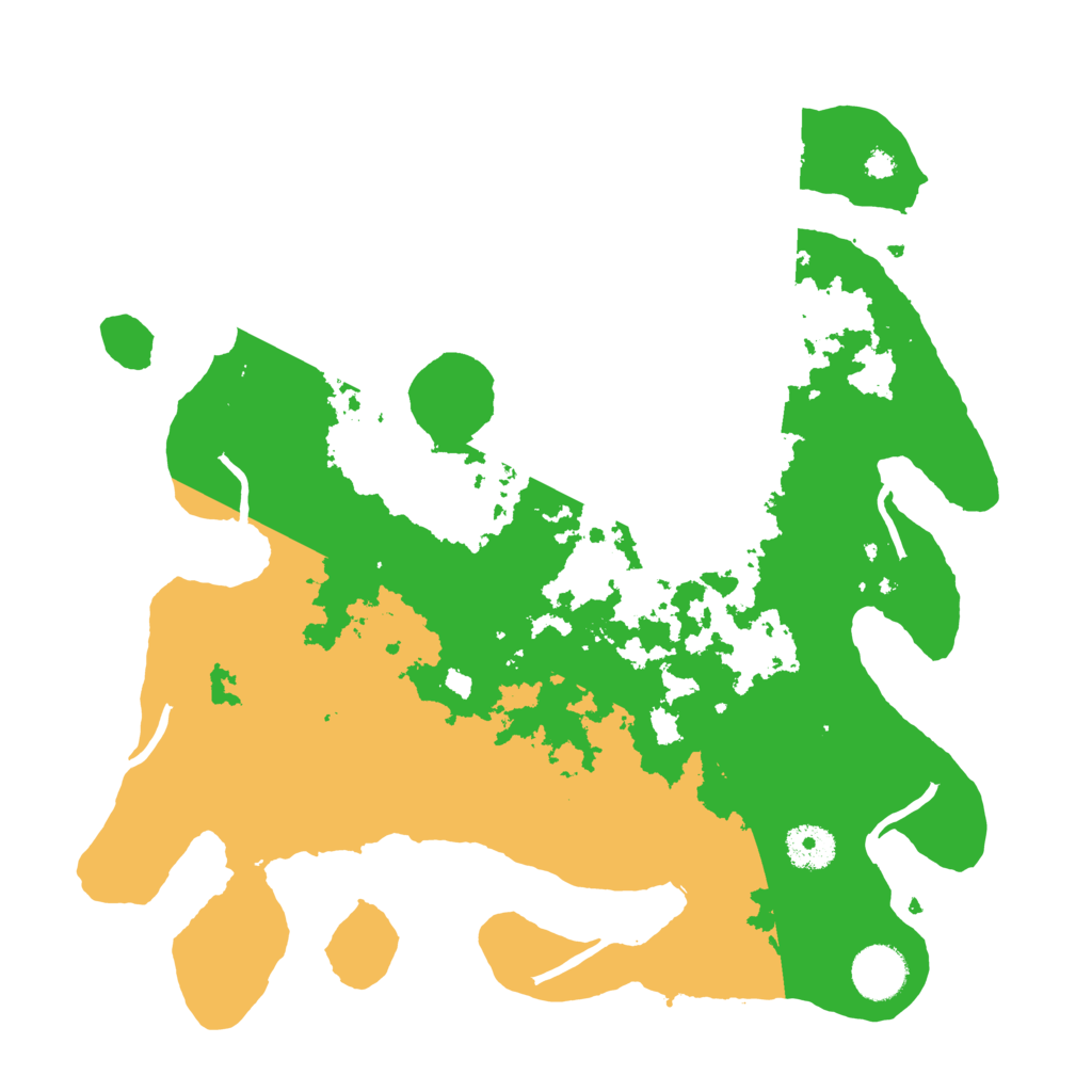 Biome Rust Map: Procedural Map, Size: 3500, Seed: 897210