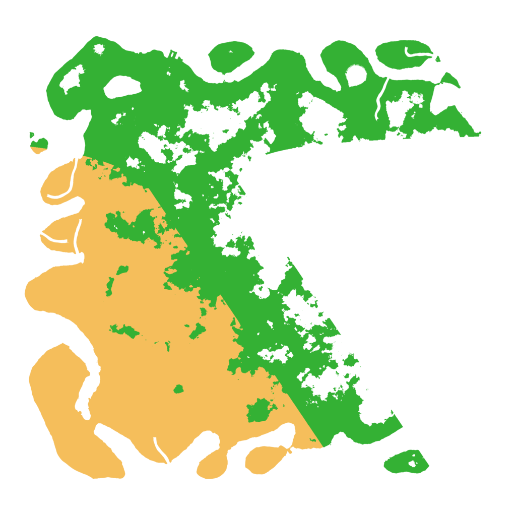 Biome Rust Map: Procedural Map, Size: 4500, Seed: 1800807986