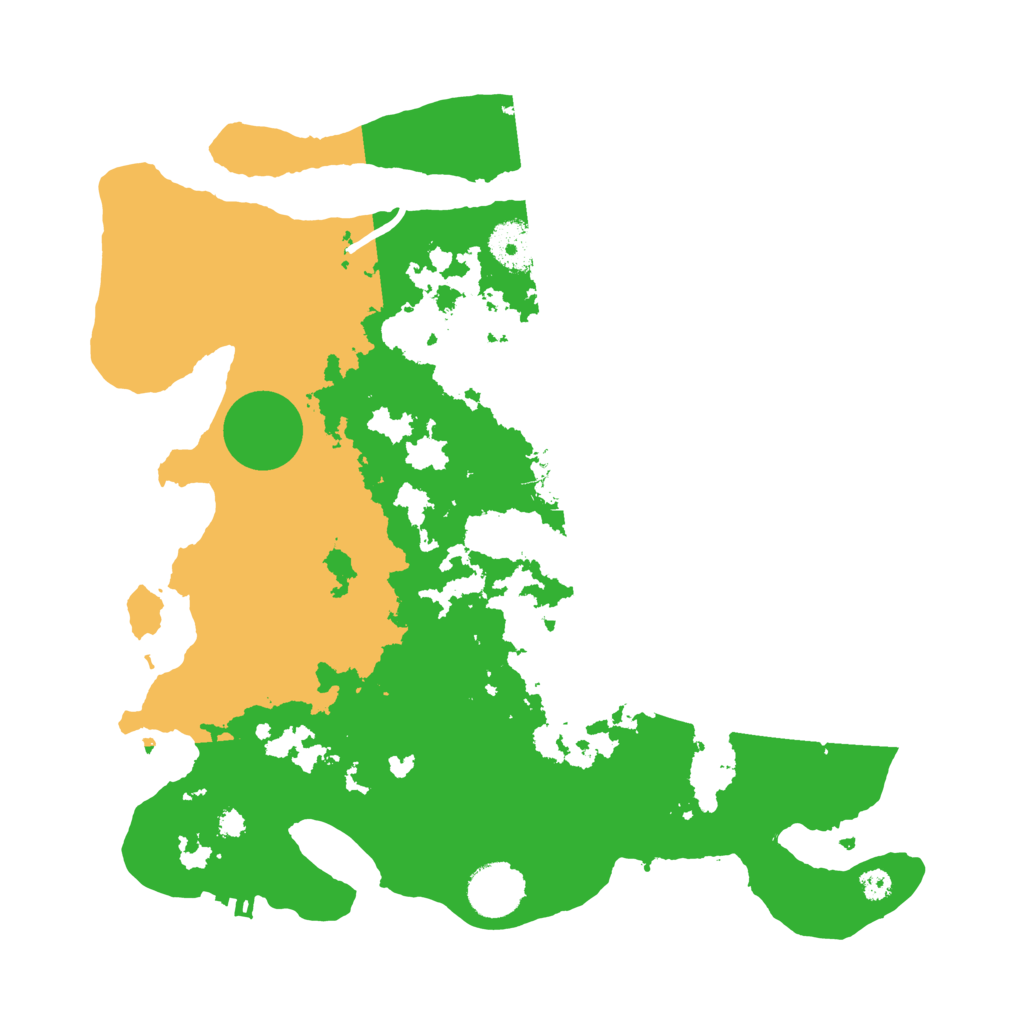 Biome Rust Map: Procedural Map, Size: 3400, Seed: 31109212