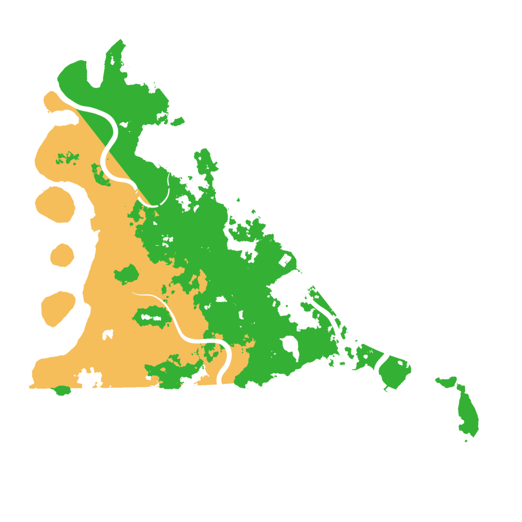 Biome Rust Map: Procedural Map, Size: 4500, Seed: 42053900
