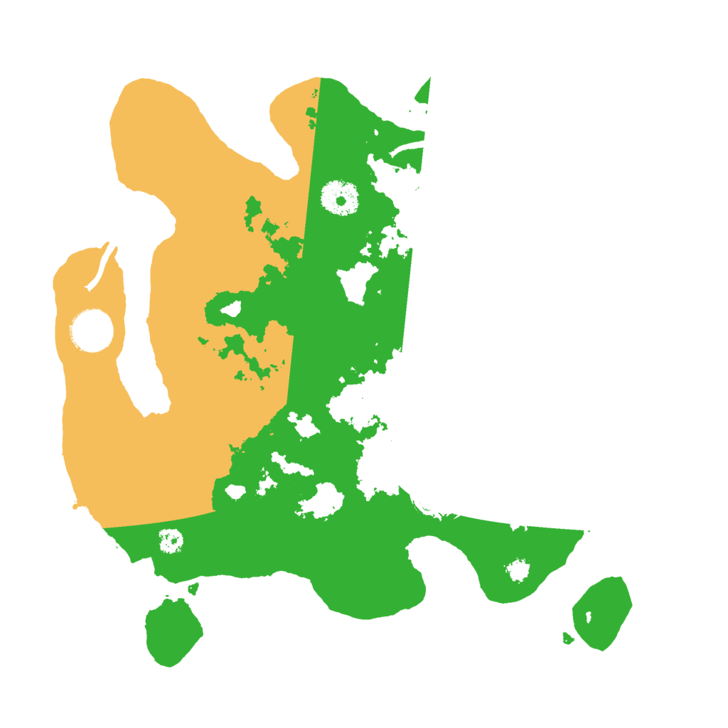 Biome Rust Map: Procedural Map, Size: 3000, Seed: 25450