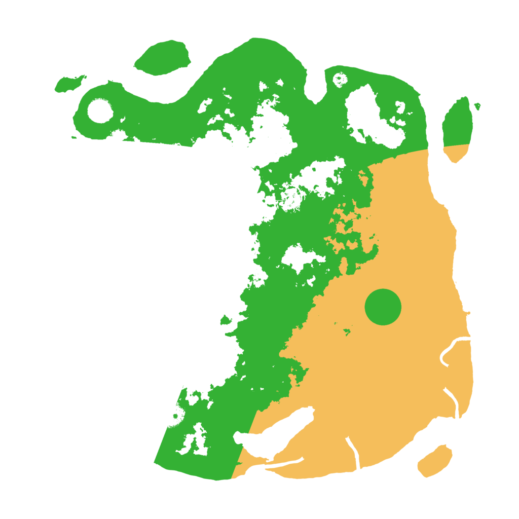 Biome Rust Map: Procedural Map, Size: 3750, Seed: 1028395421