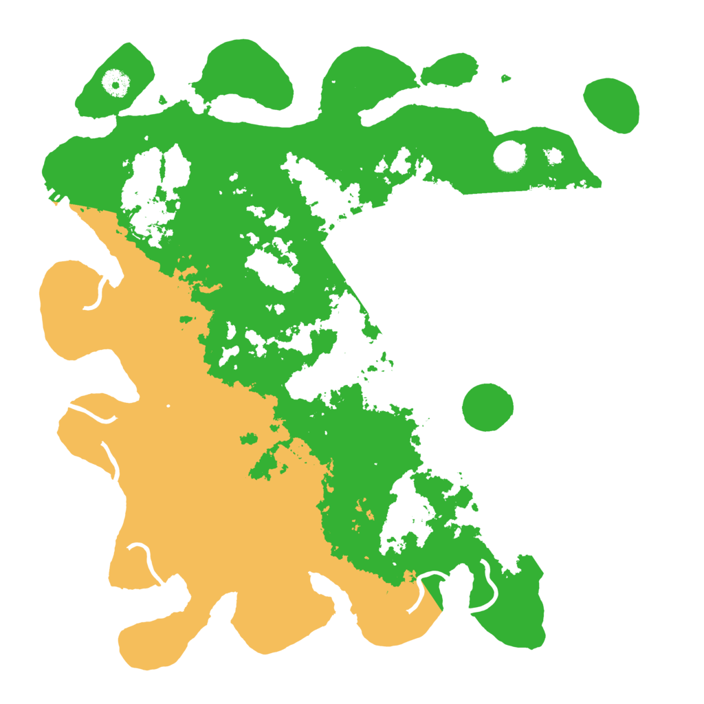 Biome Rust Map: Procedural Map, Size: 3900, Seed: 6108164