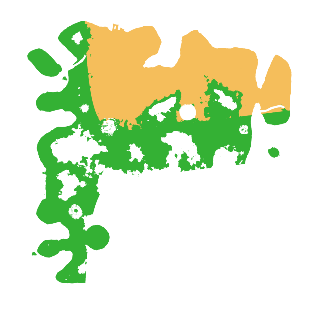Biome Rust Map: Procedural Map, Size: 3500, Seed: 32686225