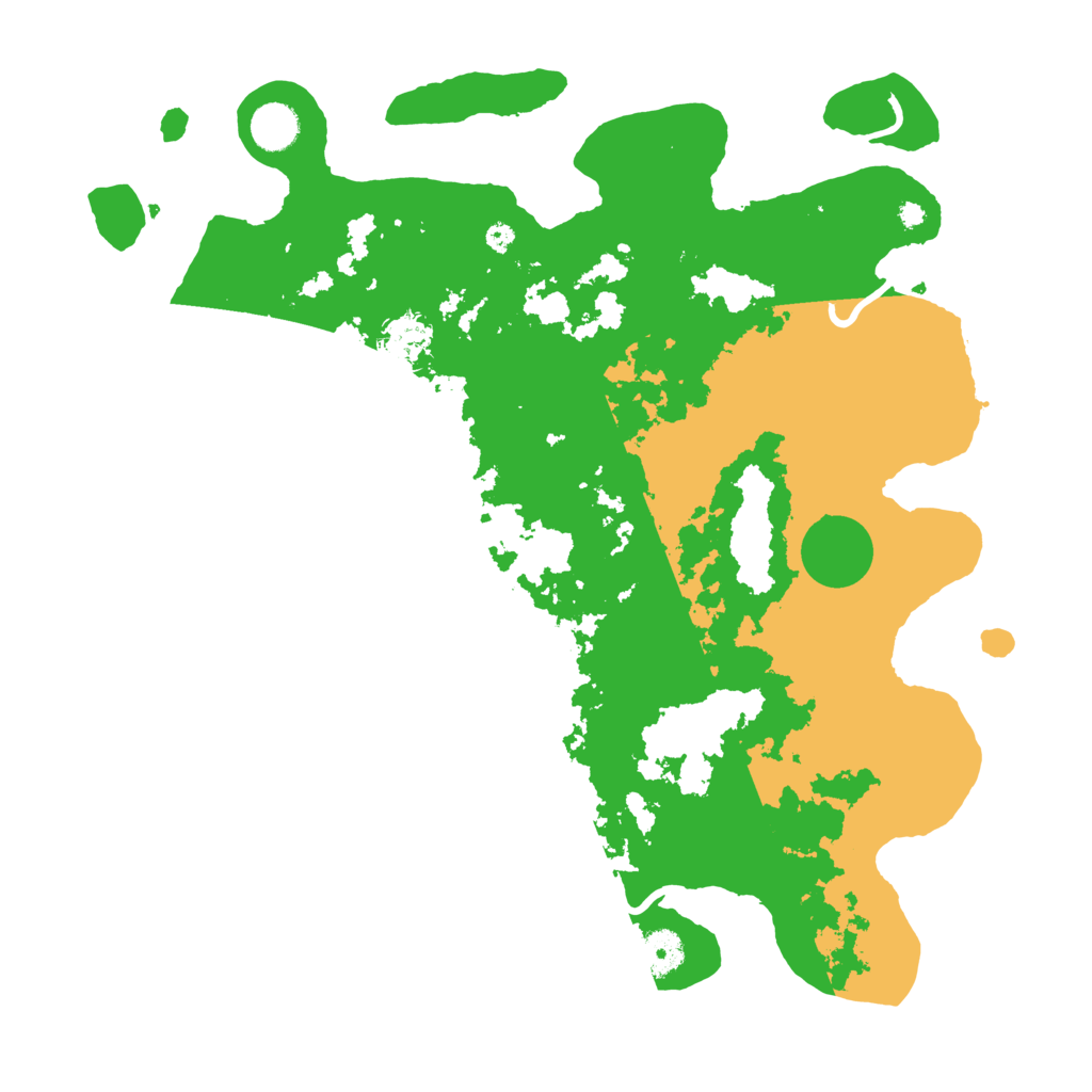 Biome Rust Map: Procedural Map, Size: 4000, Seed: 698678493