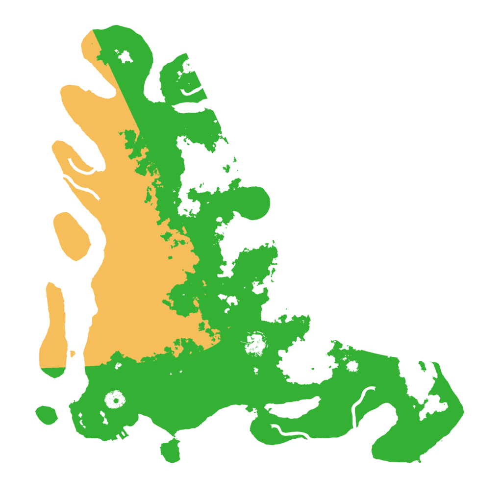 Biome Rust Map: Procedural Map, Size: 4000, Seed: 5494831