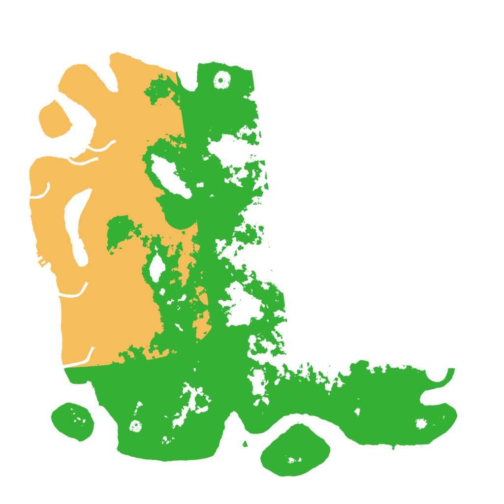 Biome Rust Map: Procedural Map, Size: 4300, Seed: 26514498