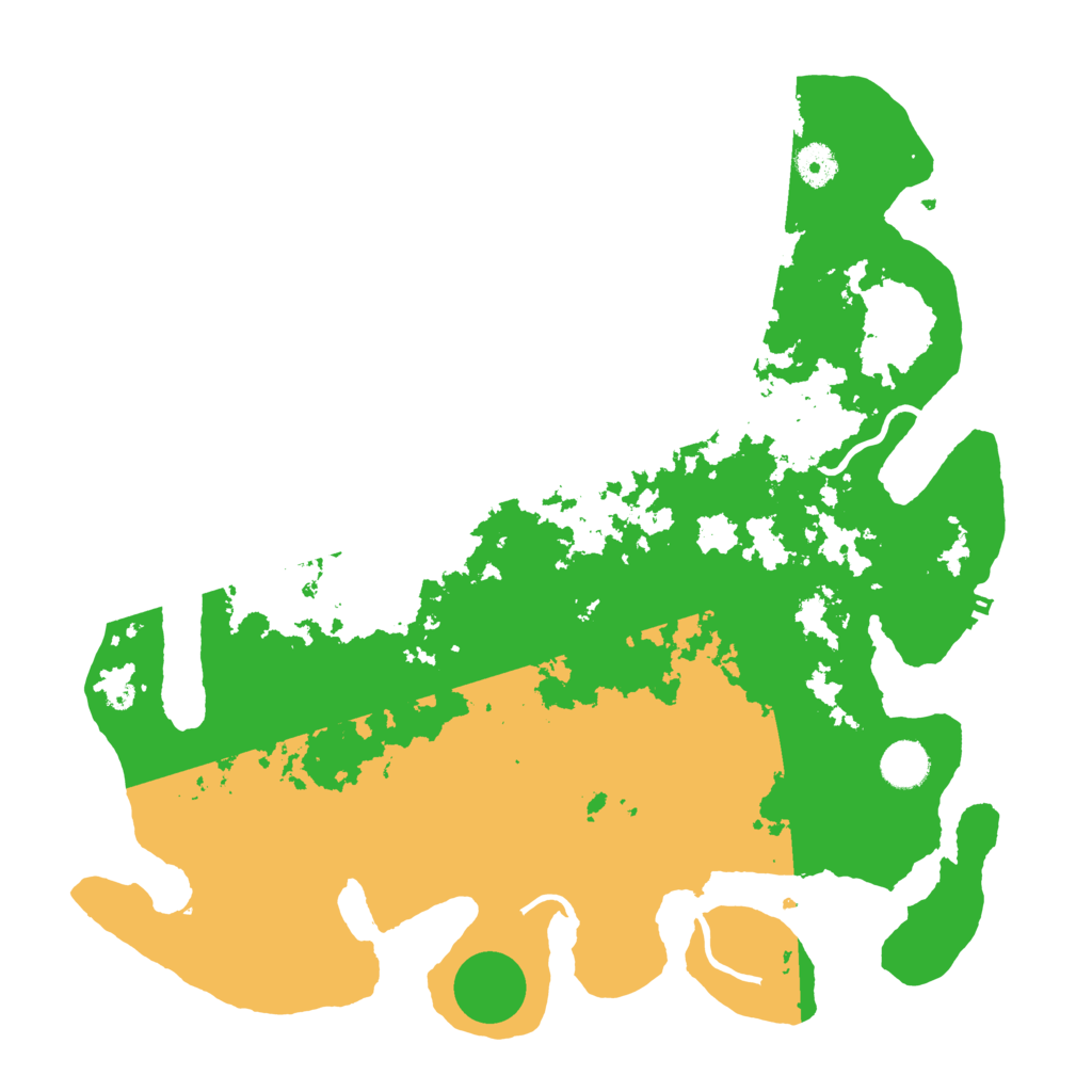 Biome Rust Map: Procedural Map, Size: 4000, Seed: 8603778