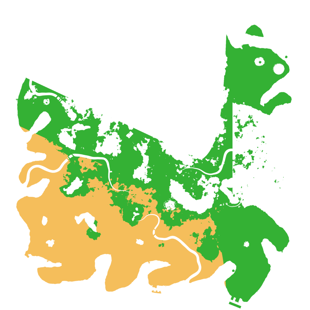 Biome Rust Map: Procedural Map, Size: 5000, Seed: 2122150187