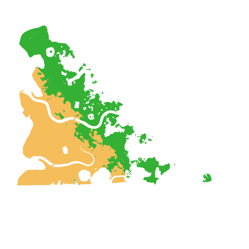 Biome Rust Map: Procedural Map, Size: 4000, Seed: 74701212