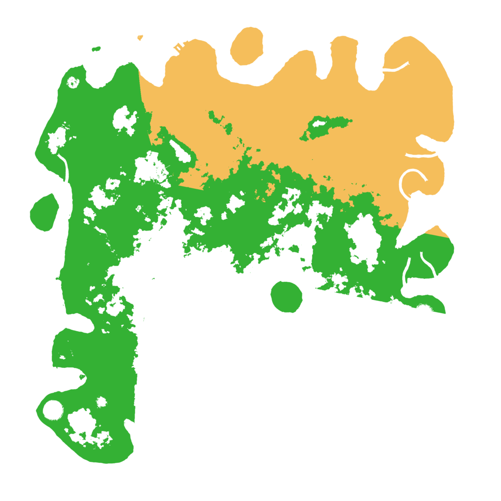 Biome Rust Map: Procedural Map, Size: 4400, Seed: 89623404