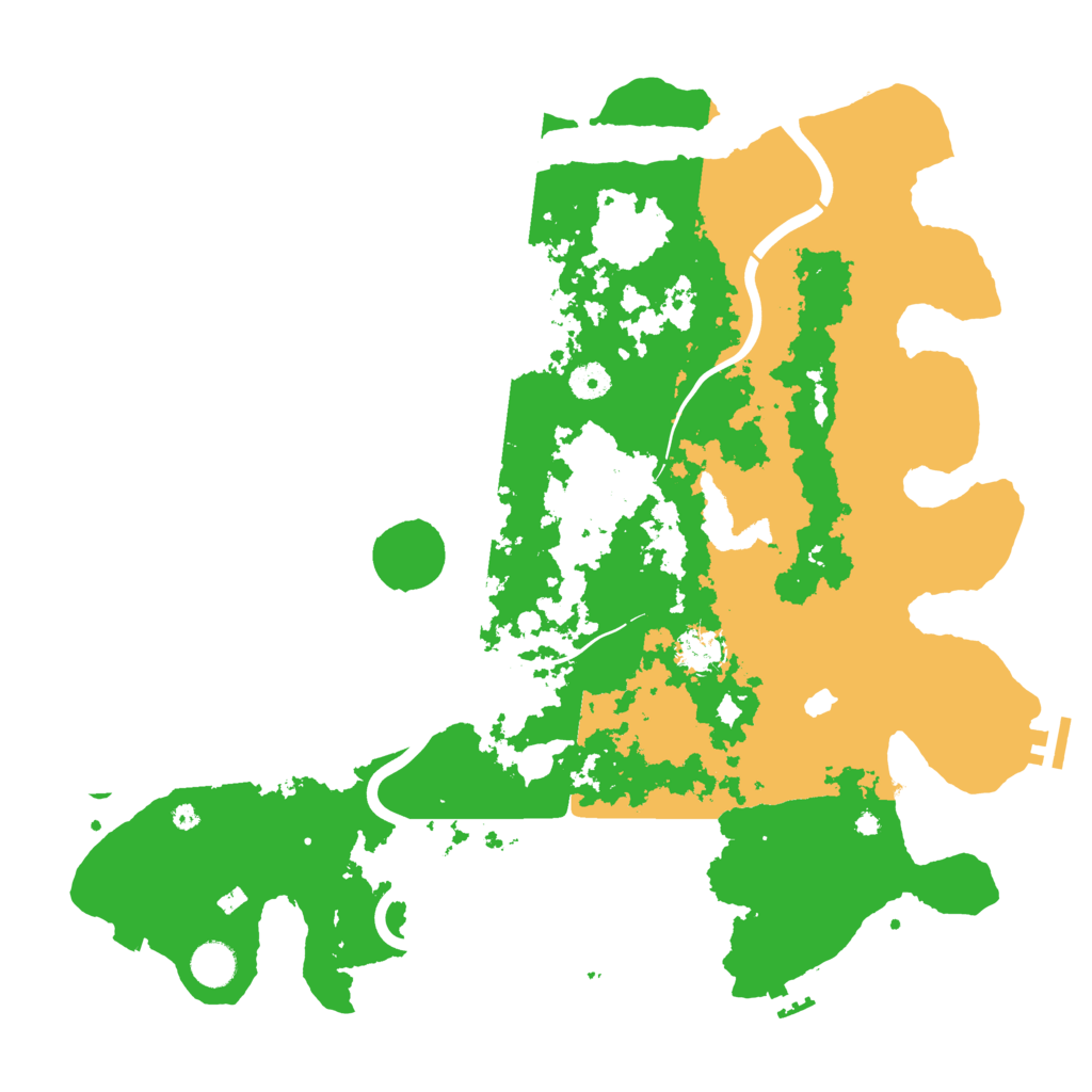 Biome Rust Map: Procedural Map, Size: 4250, Seed: 811263855