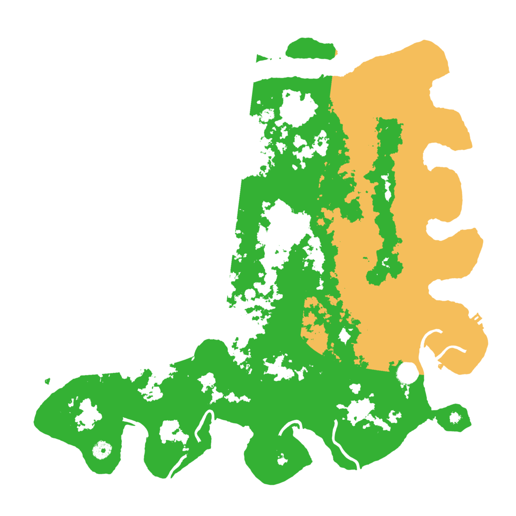 Biome Rust Map: Procedural Map, Size: 4250, Seed: 811263855