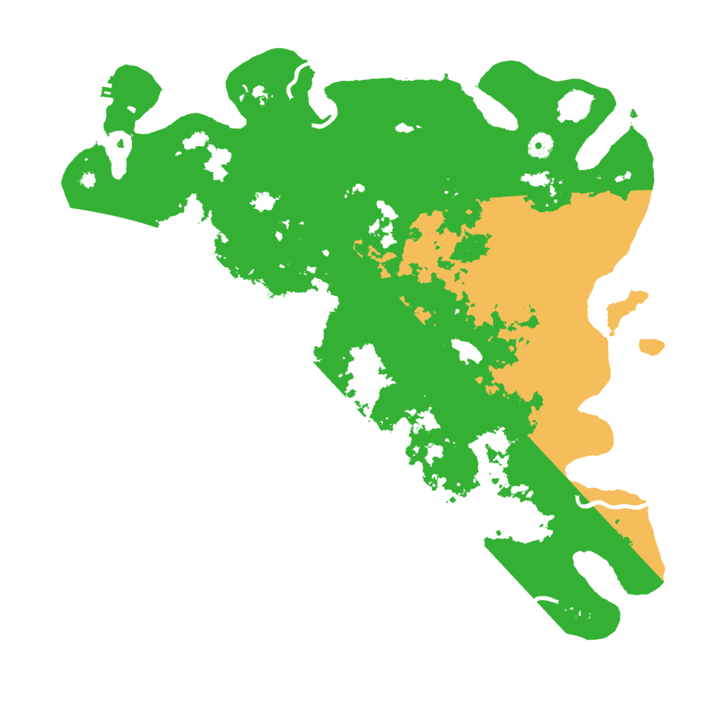 Biome Rust Map: Procedural Map, Size: 4250, Seed: 6227533