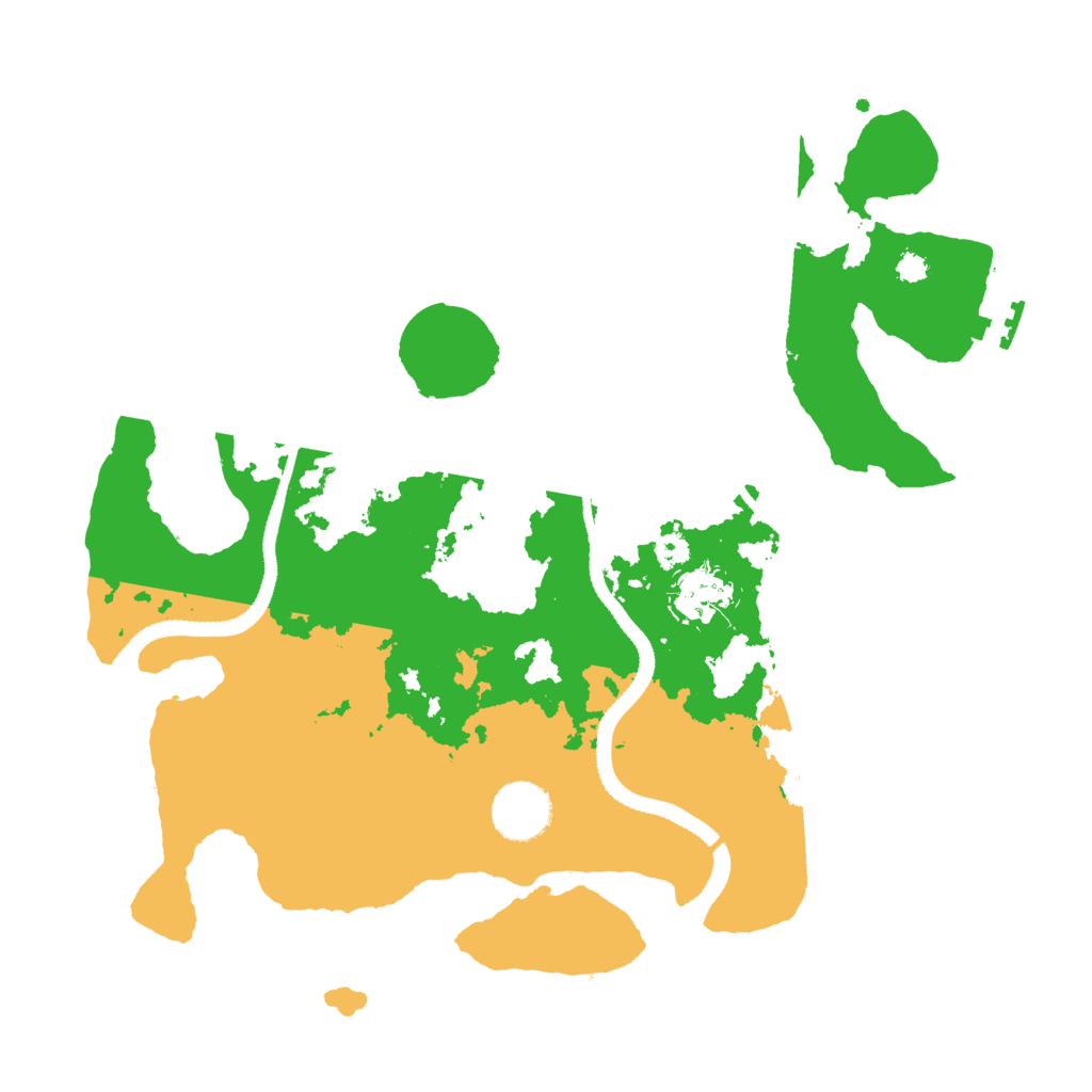 Biome Rust Map: Procedural Map, Size: 3250, Seed: 1600679311