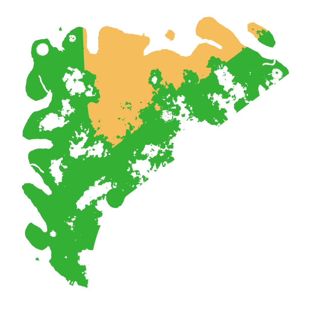 Biome Rust Map: Procedural Map, Size: 4500, Seed: 1565648777