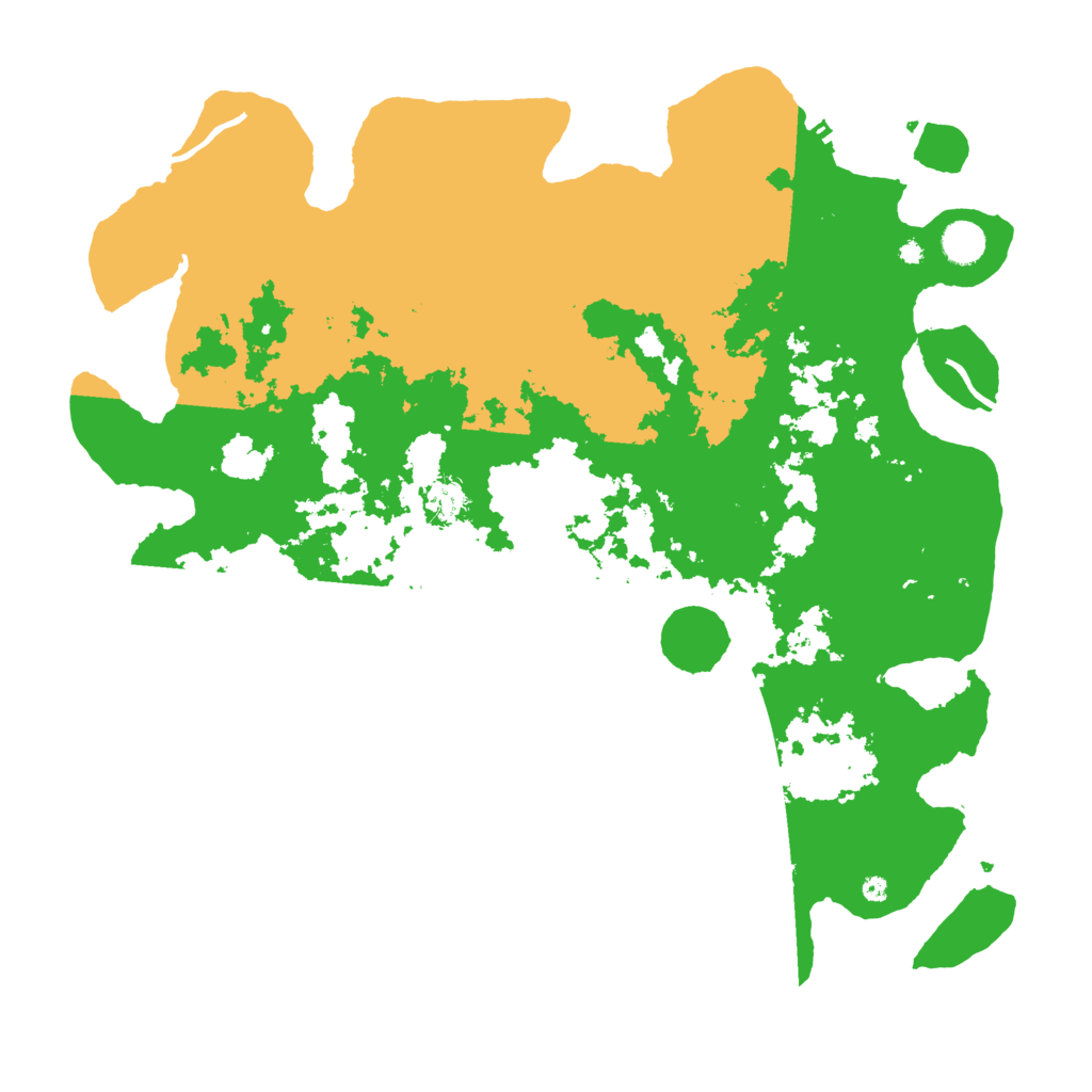 Biome Rust Map: Procedural Map, Size: 4400, Seed: 9560948