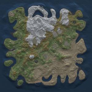 Thumbnail Rust Map: Procedural Map, Size: 4250, Seed: 671610519, 18 Monuments